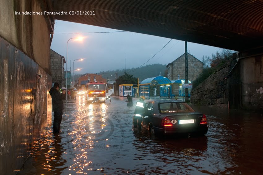 Inundaciones Pontevedra y Caldas