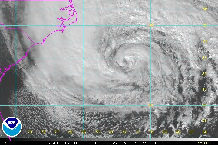 Seguimiento huracán Sandy costa Este de EE.UU web cams