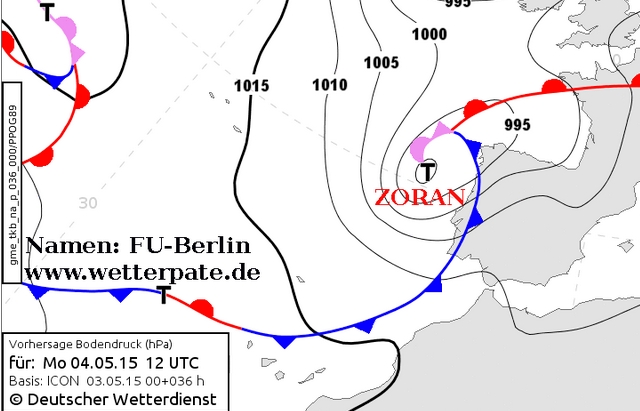 “Zoran” dejará intensos vientos, fuertes lluvias y tormentas en las próximas horas.