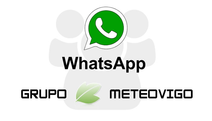 Grupo de WhatsApp de Meteovigo comunicaciones y alertas