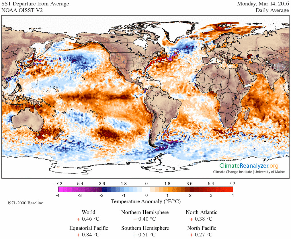 anomalías global océano
