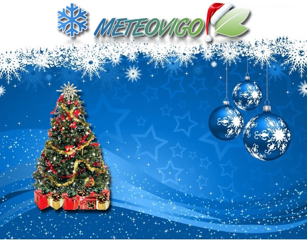 Feliz navidad y próspero año nuevo desde Meteovigo
