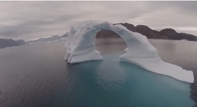 El Ártico a vista de Dron