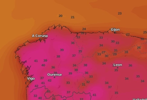 Las temperaturas superarán los 30ºC en Asturias