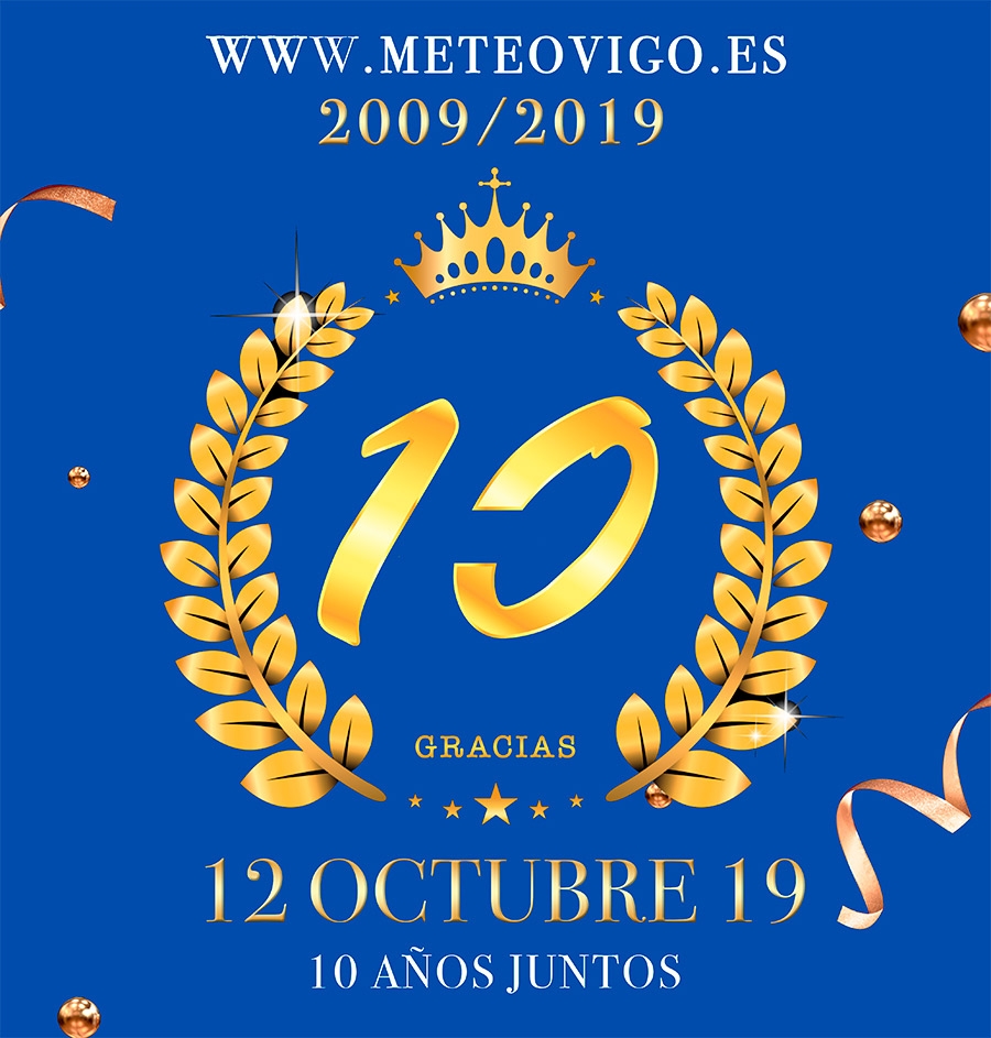 10º aniversario de Meteovigo