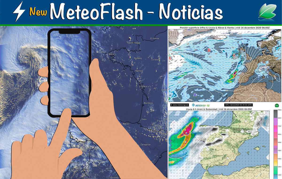 El “Twitter” de Meteovigo, MeteoFlash nace para dar información más rápida