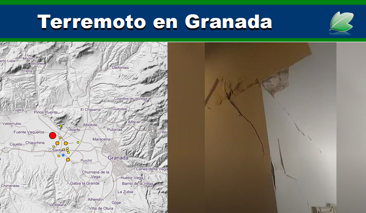 Terremoto de 4.4 en Granada; información y vídeos