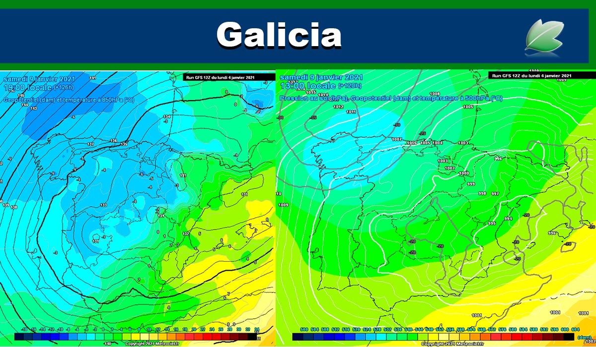 ¿Se quedará Galicia al margen de las nevadas?