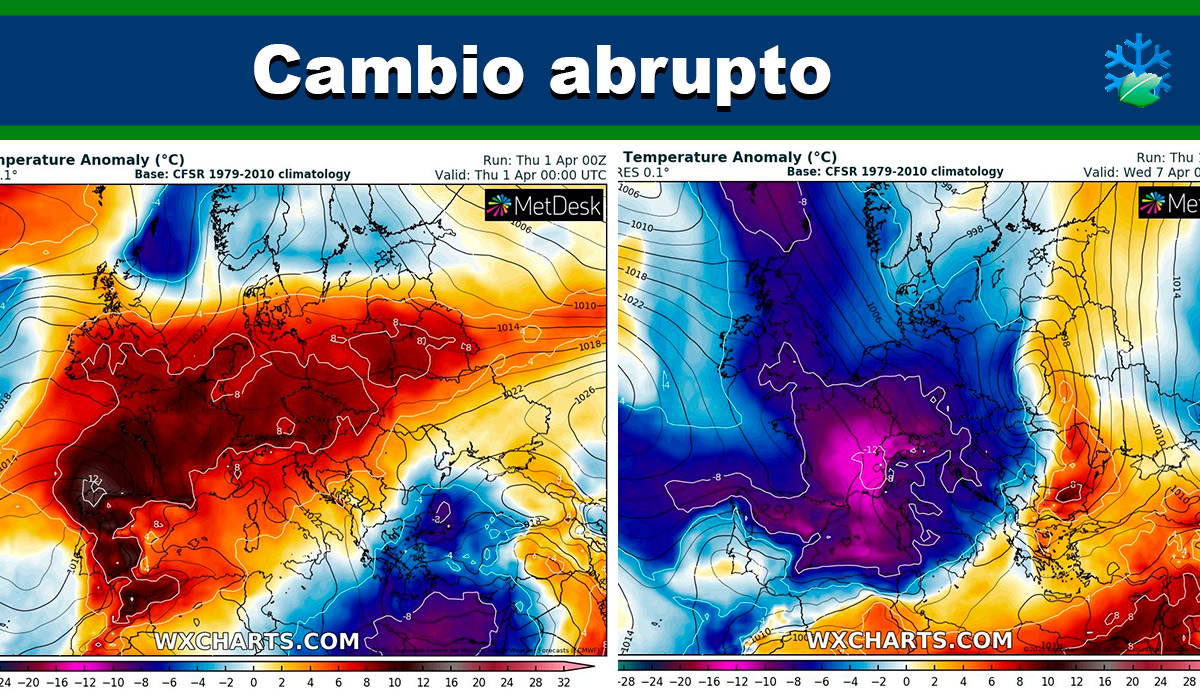Actualizamos modelos para irrupción fría y esto es lo que ha sucedido esta noche en Galicia