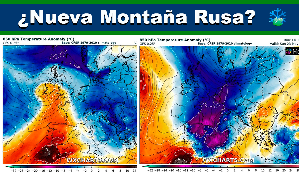¿Enésima Montaña Rusa Meteorológica a la vista? Esto podría suceder la próxima semana