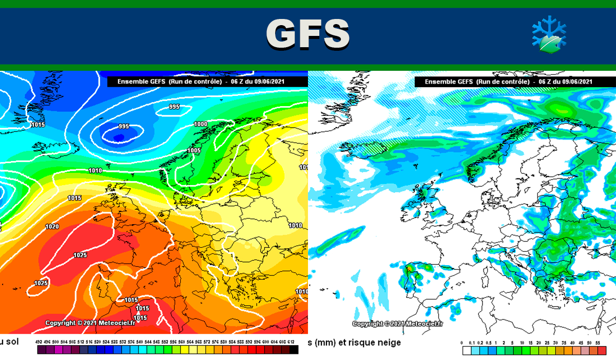 Modelo GFS: Insiste en su última salida en las fuertes tormentas y continuidad la próxima semana