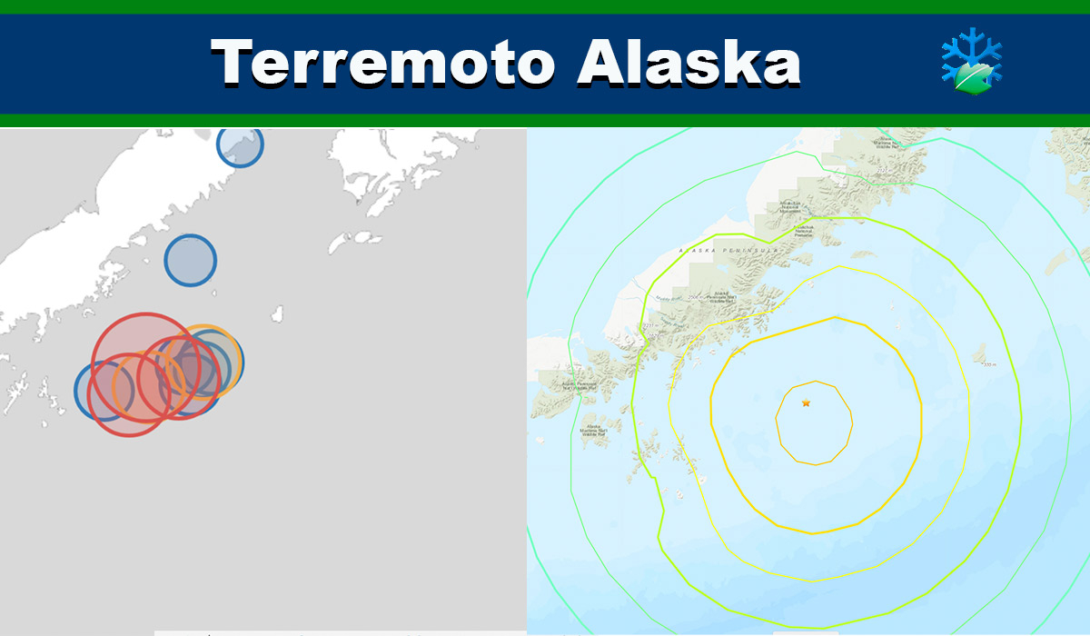 Terremoto de 8.2 y alerta por Tsunami (cancelada) en Alaska: mapa, datos actuales y vídeos