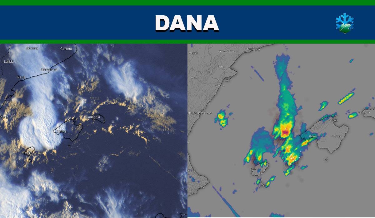 En directo: importantes tormentas en el Mediterráneo; radar y descargas eléctricas