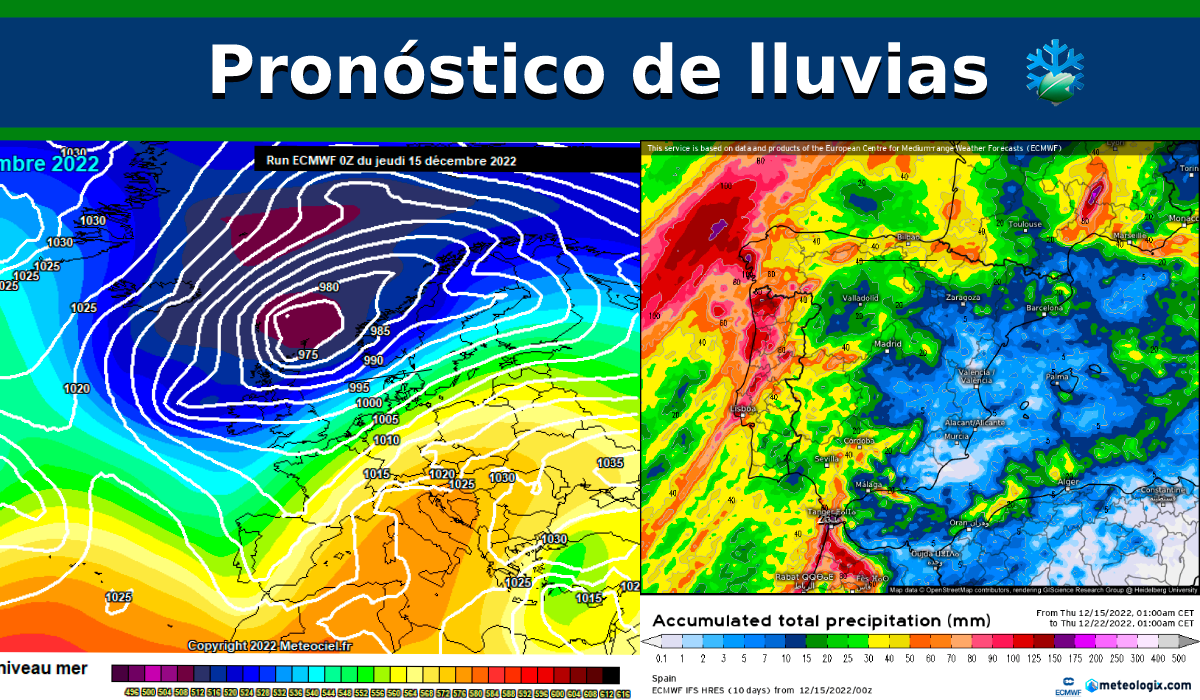 Pronóstico de lluvias a siete días: los modelos confirman que el bloqueo anticiclónico será transitorio