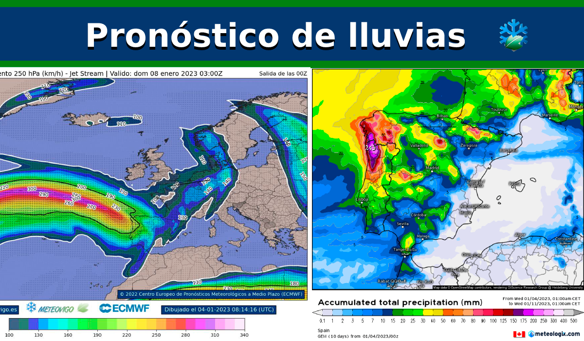 Pronóstico de lluvias a siete días: acumulados destacables en estas regiones según los modelos