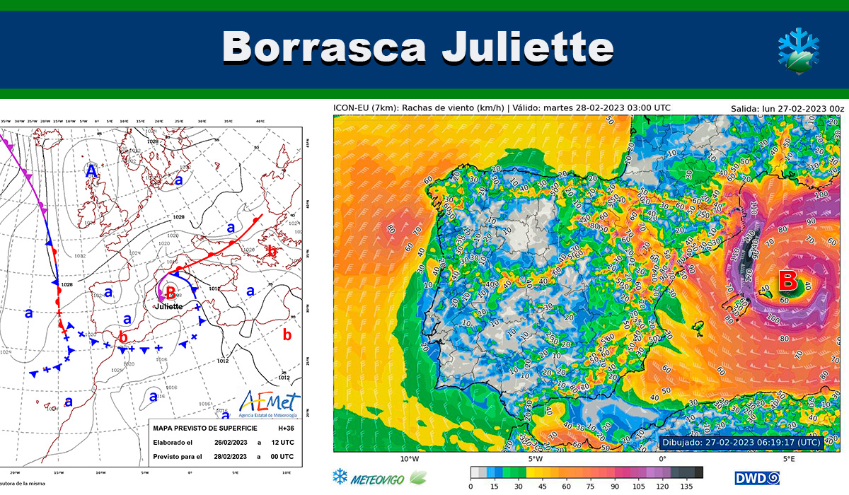 Borrasca Juliette