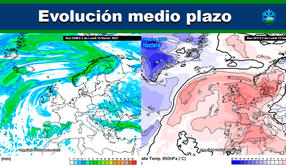 Posibles tormentas