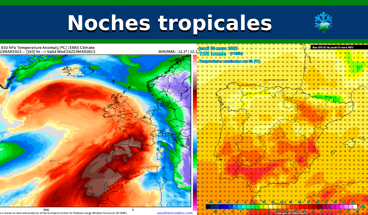 ¿Noches tropicales en pleno marzo en España?: lo que va a suceder estos días