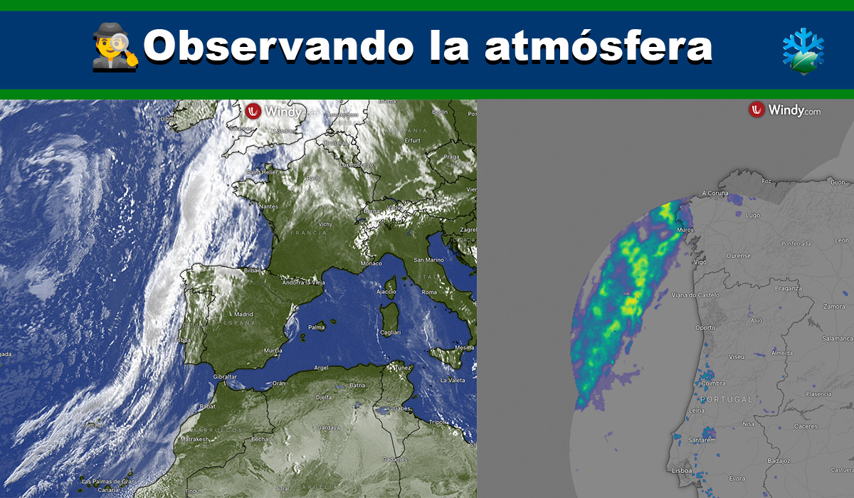 Imágenes del satélite
