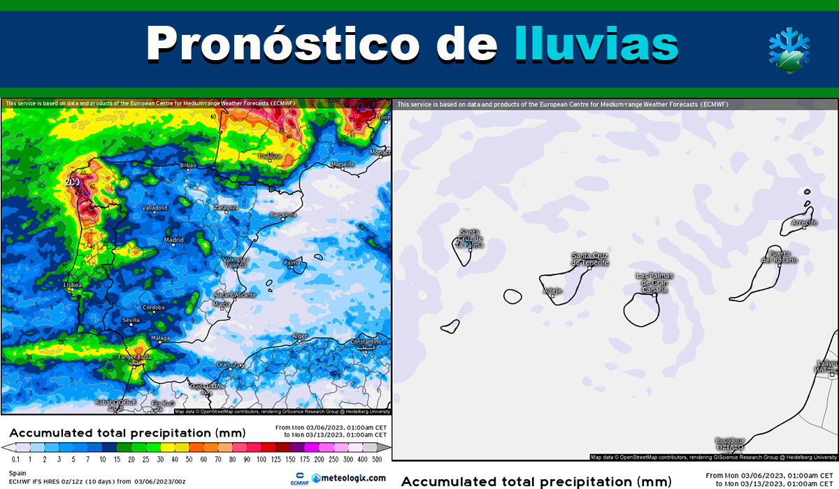 Pronóstico de lluvias