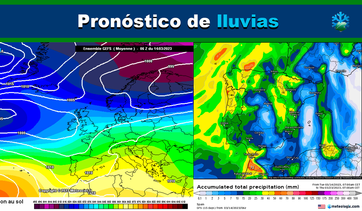 Pronóstico de lluvias
