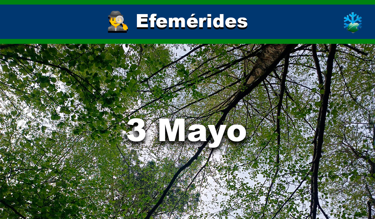 Efemérides meteorológicas del 3 de mayo en España