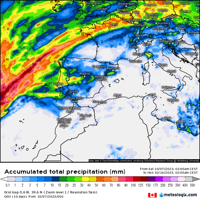 GEM lluvias