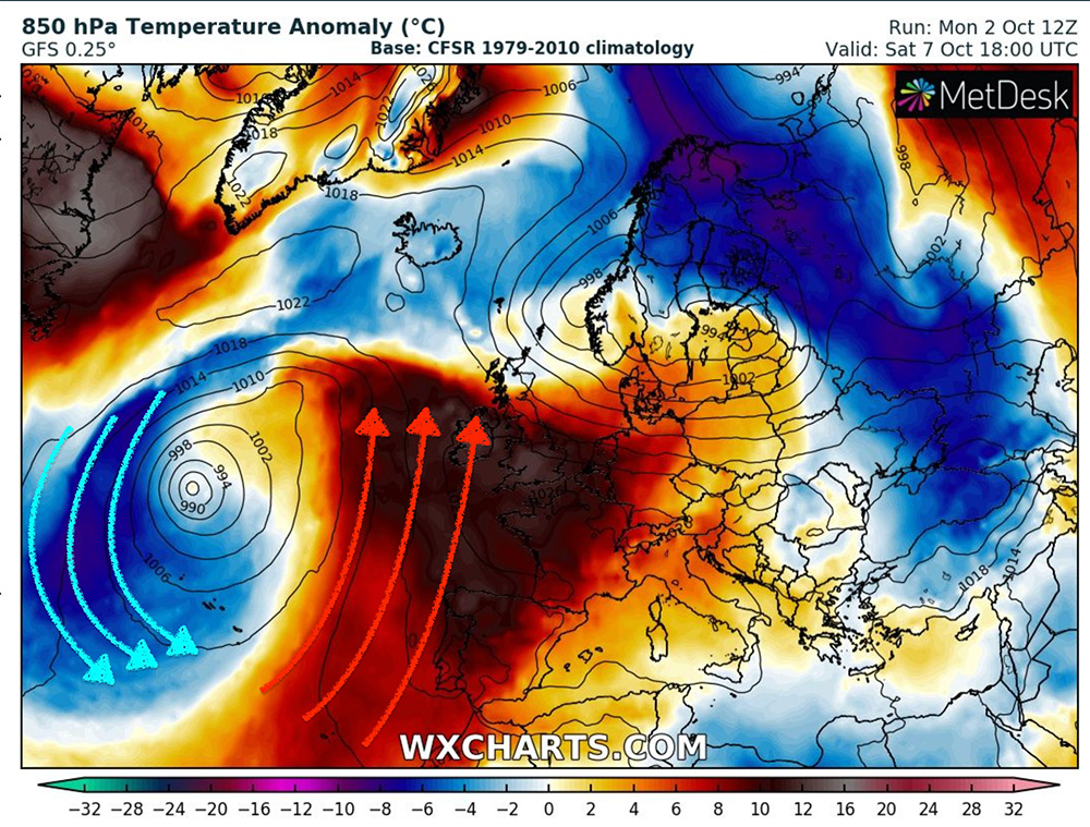 Mapa de anomal&iacute;as t&eacute;rmicas