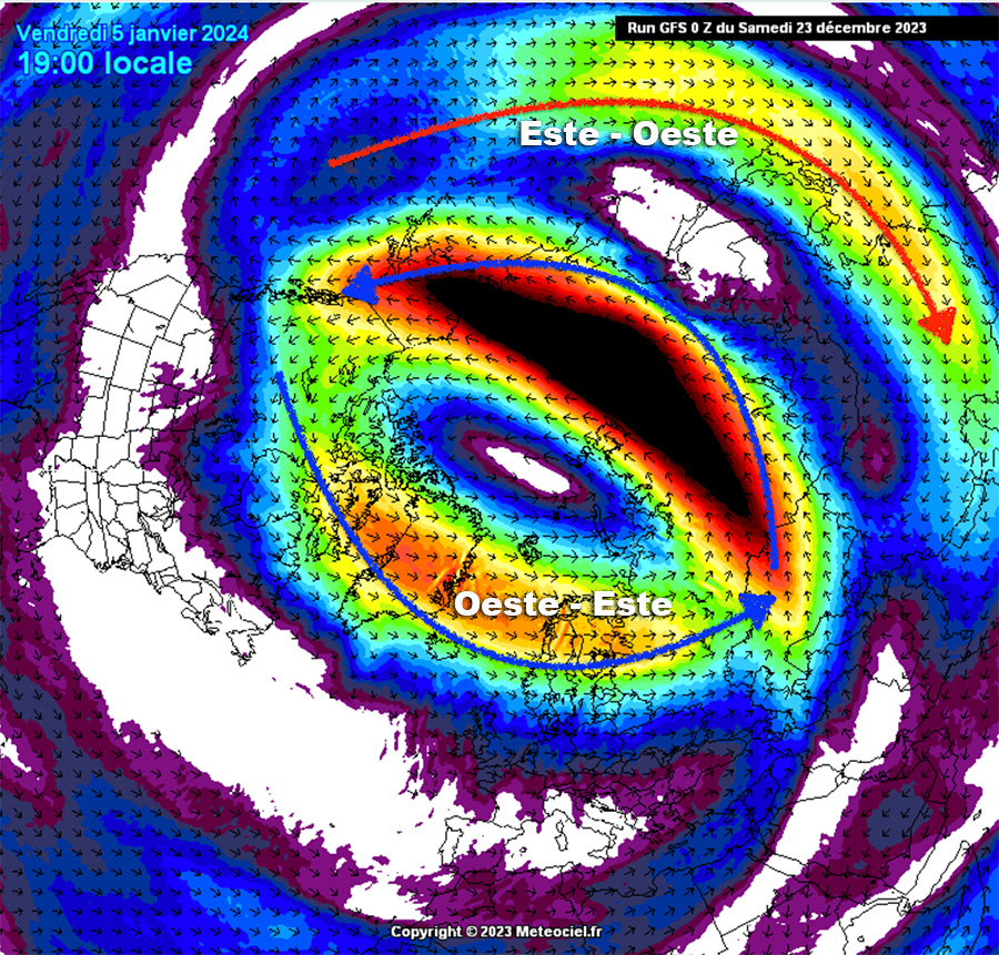V&oacute;rtice Polar Estratosf&eacute;rico