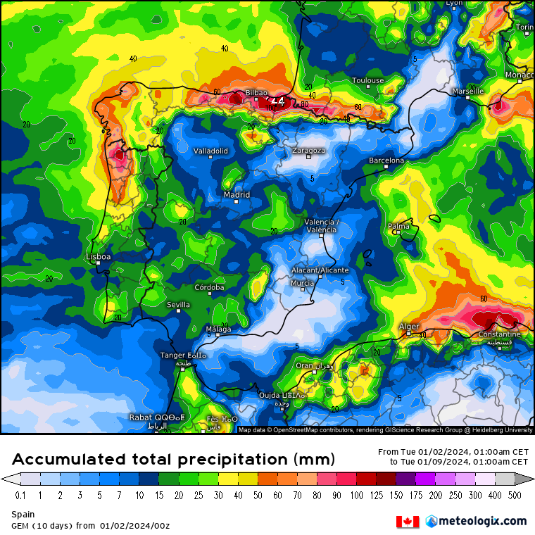 GEM lluvias
