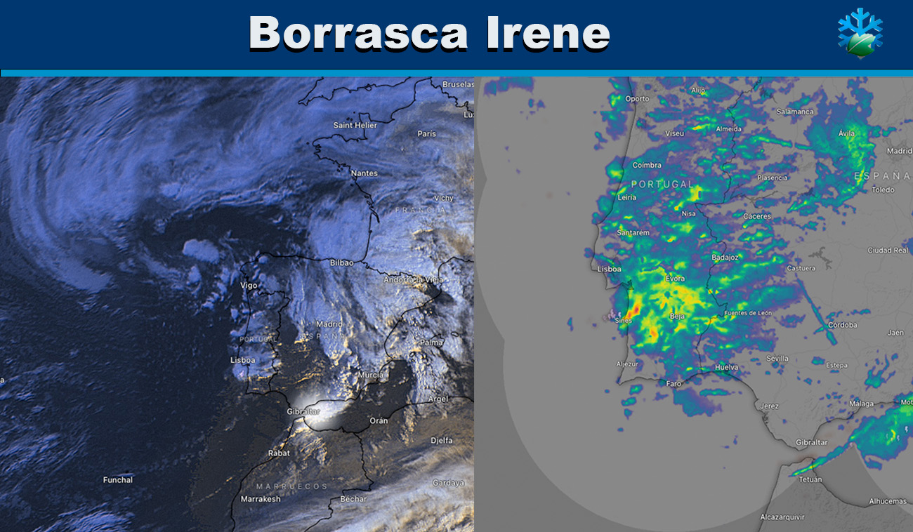 Borrasca Irene 2024