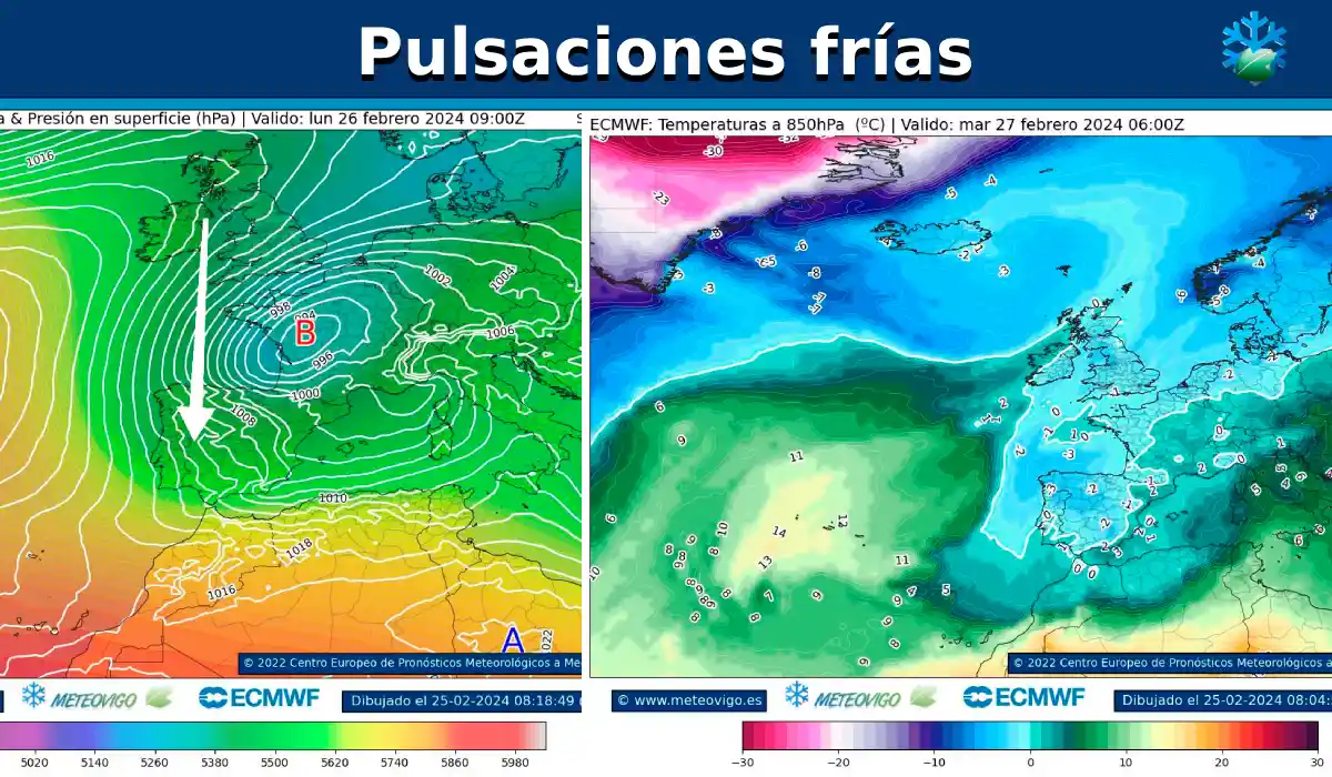 Así se inyectarán masas frías nuevamente en las próximas horas: nuevo zarpazo invernal