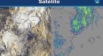 Así crecen las tormentas esta tarde de lunes: imágenes del satélite