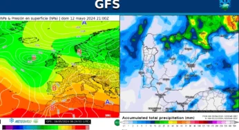 Actualizamos el mapa de lluvias a siete días del modelo GFS: ¿nueva inestabilidad a la vista?