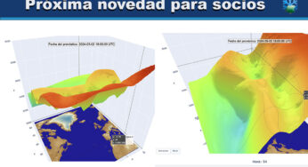 Próxima novedad para la comunidad de socios de Meteovigo: mapas meteorológicos en 3D