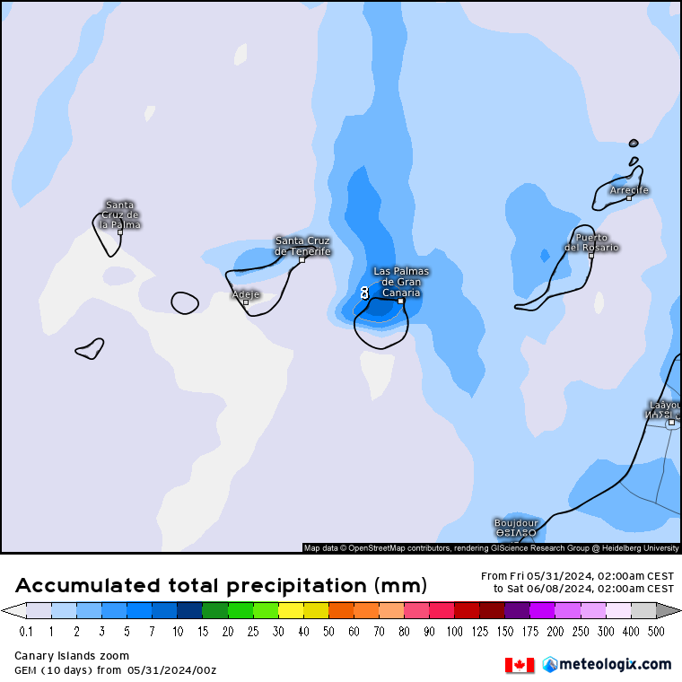 GEM lluvias Canarias 