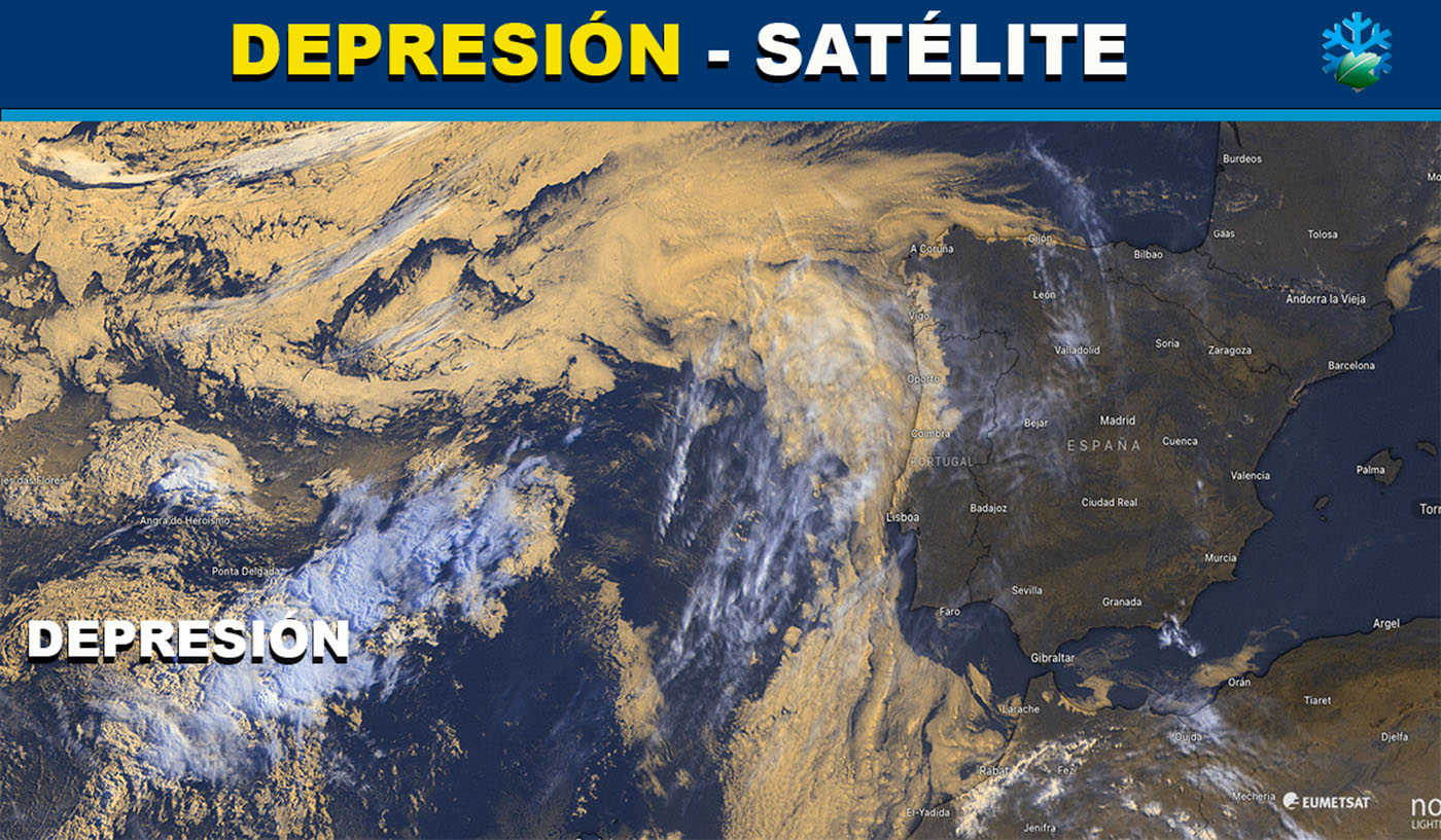 Imágenes del satélite