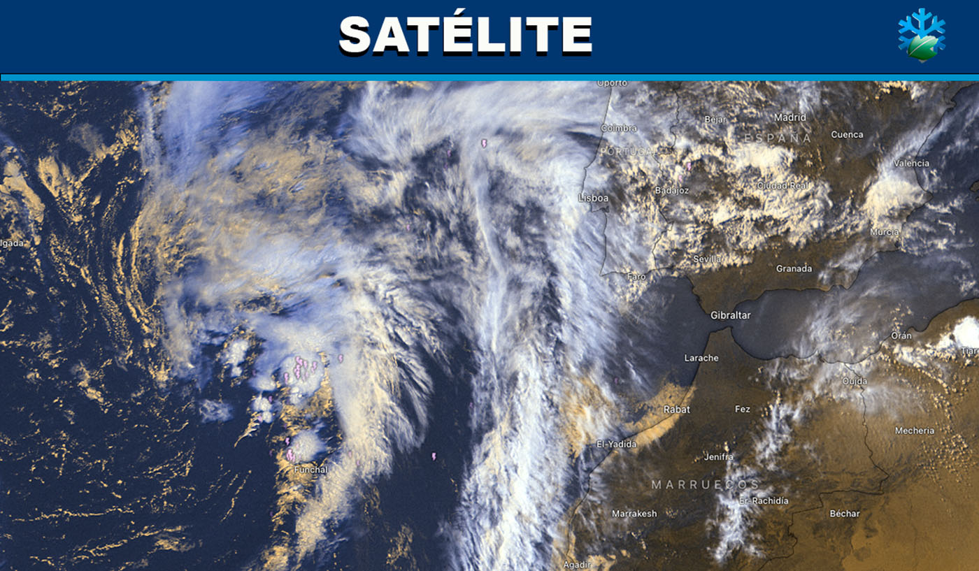 Imágenes del satélite