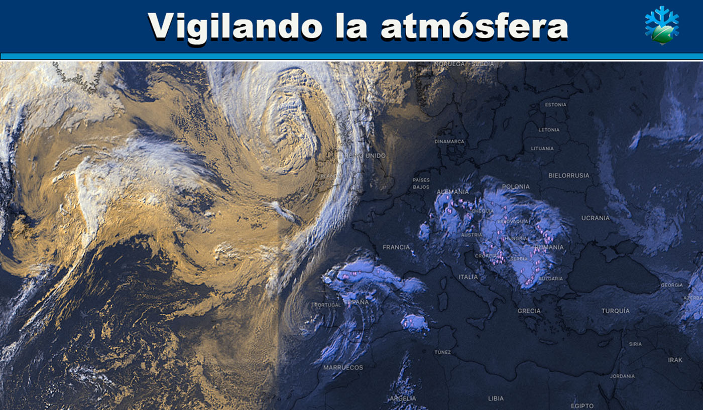 Imágenes del satélite