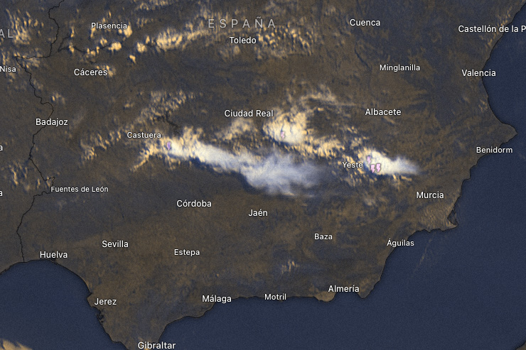 Im&aacute;genes del sat&eacute;lite