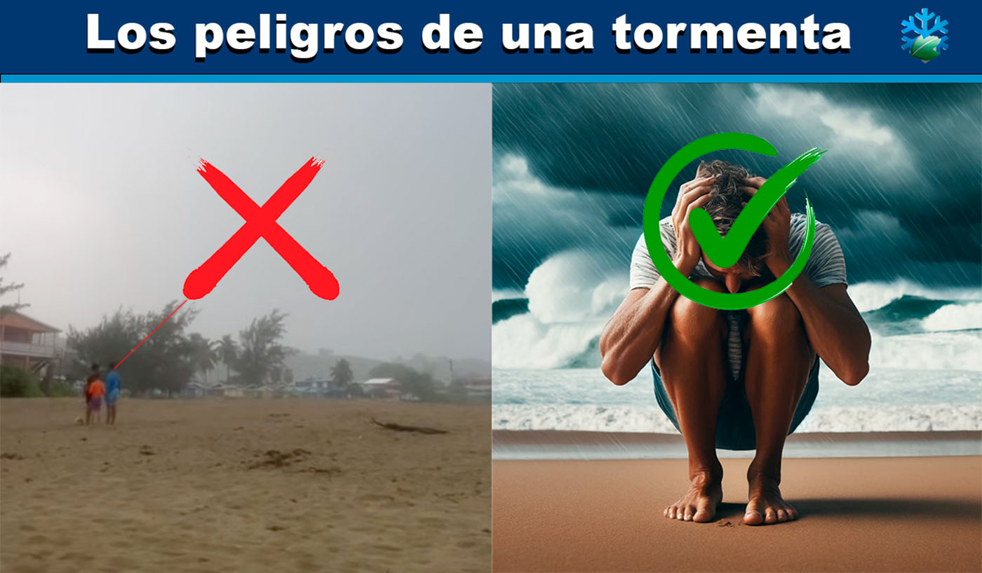 Peligros tormentas eléctricas