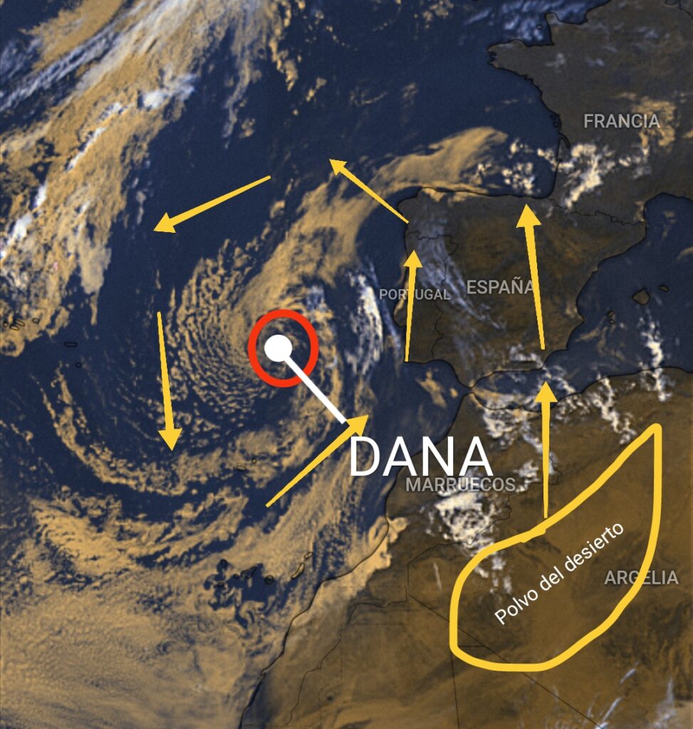 Im&aacute;genes del sat&eacute;lite 