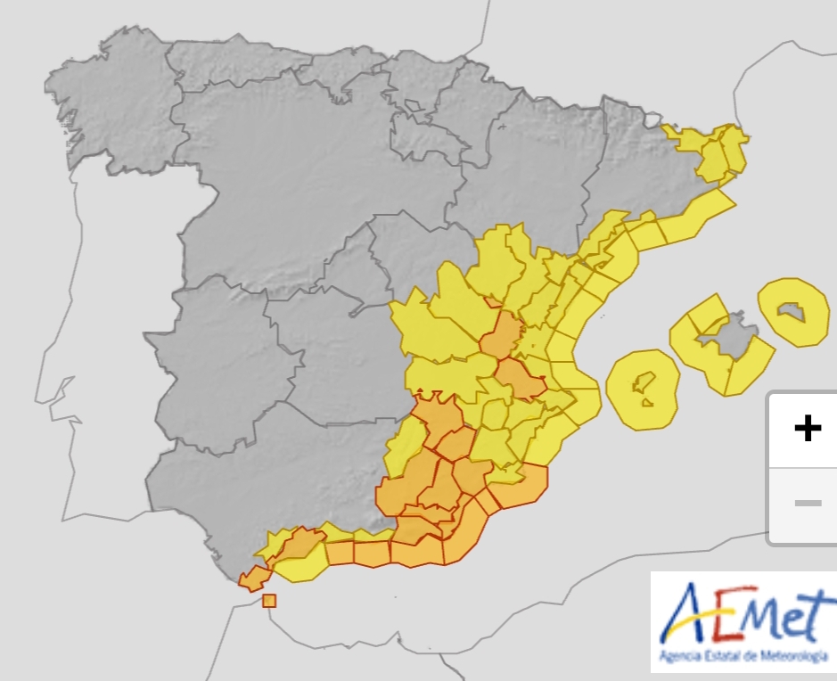 Avisos AEMET 