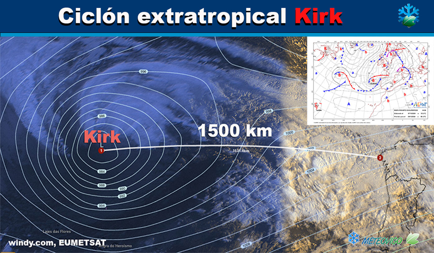 Ciclón extratropical Kirk