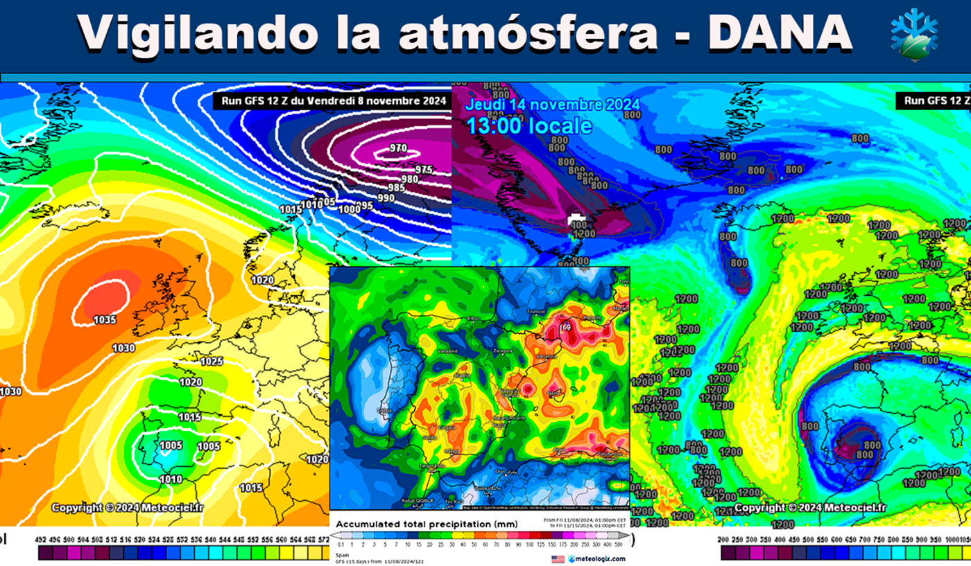 DANA pronóstico