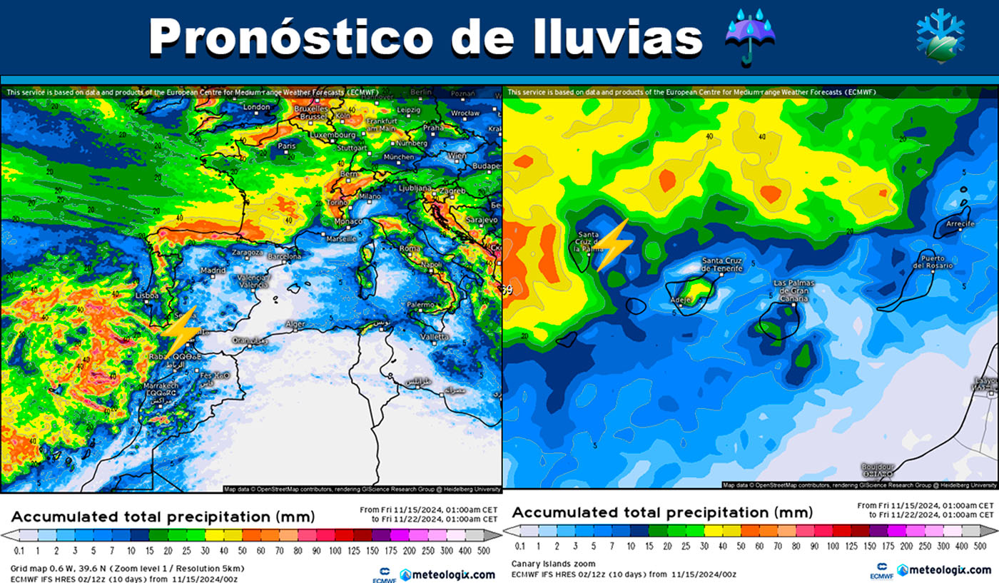 El tiempo en España