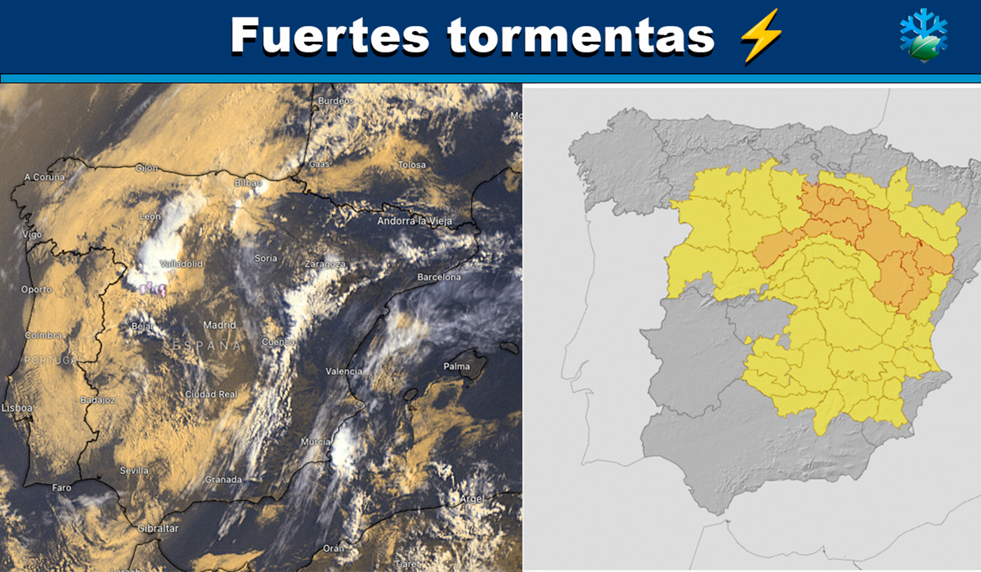 Tormentas en España