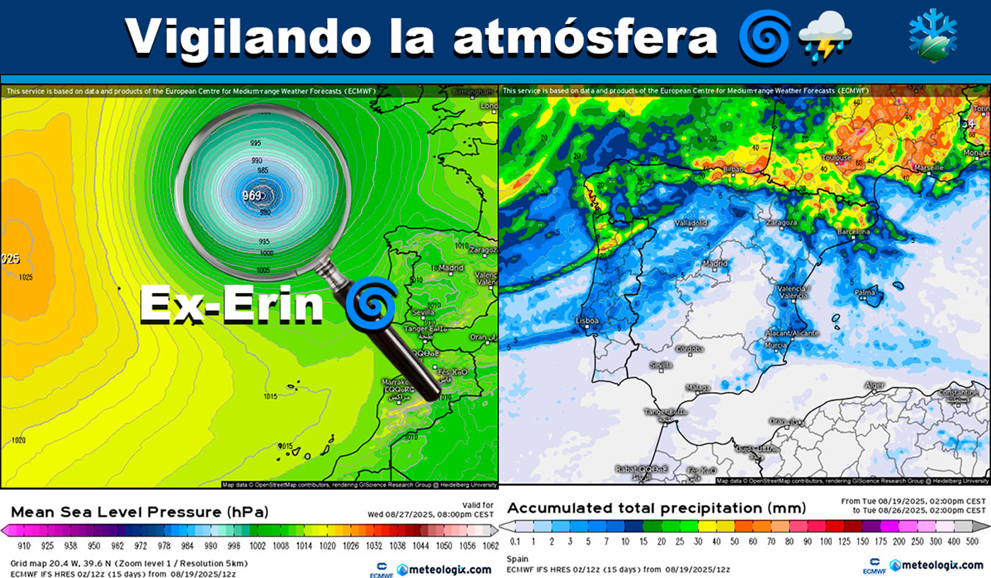 Huracán Erin Transformado en borrasca