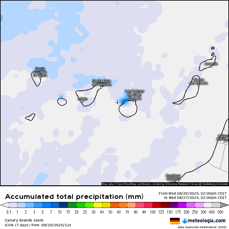 ICON lluvias Canarias
