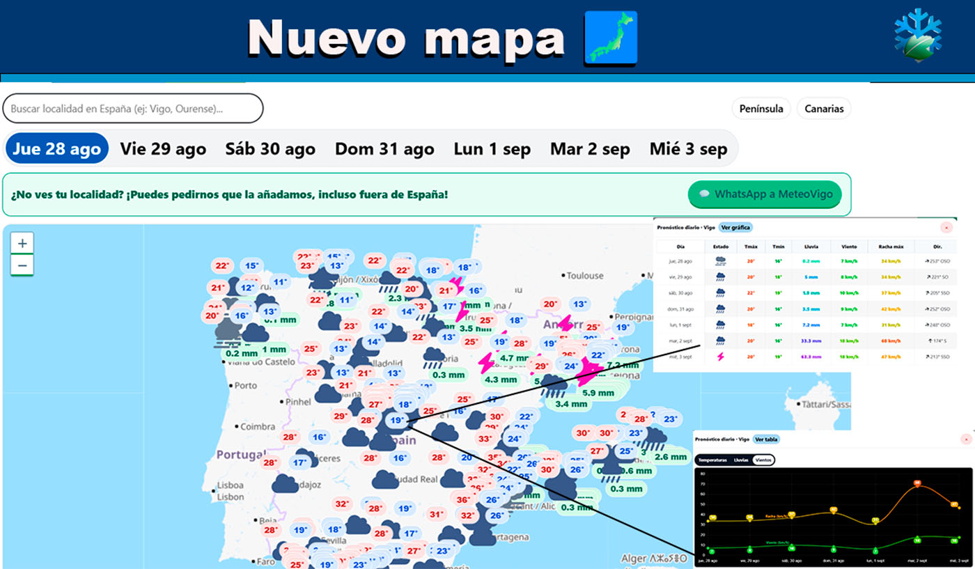 Mapas meteo